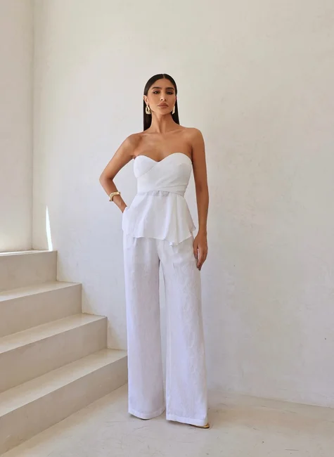 Linen-Peplum-Top-&-Wide-Leg Pants-Set-3