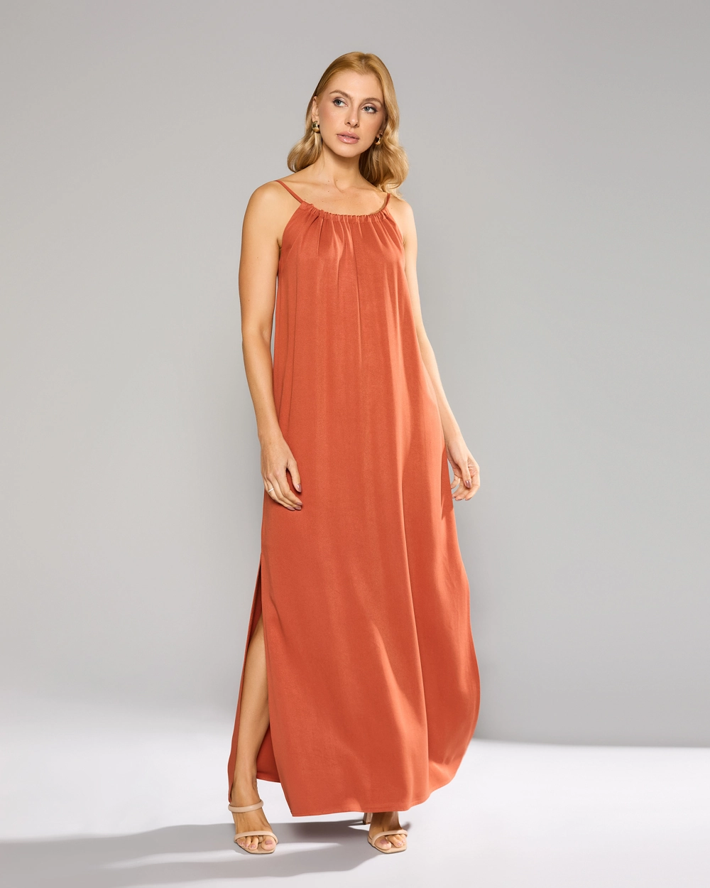 Open-Back Maxi Dress