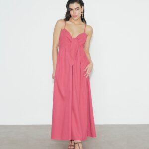 Romantic-Bow-Tie-Maxi-Dress