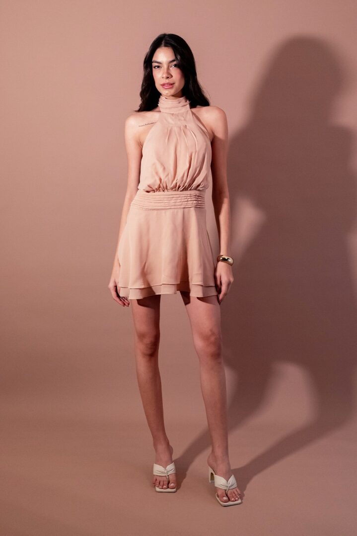 Eternal Muse Halter Dress