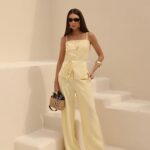 Tailored Two-Piece Set – Top and Wide-Leg Pants