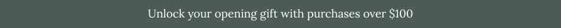 Text: Unlock gift with $100 purchase.